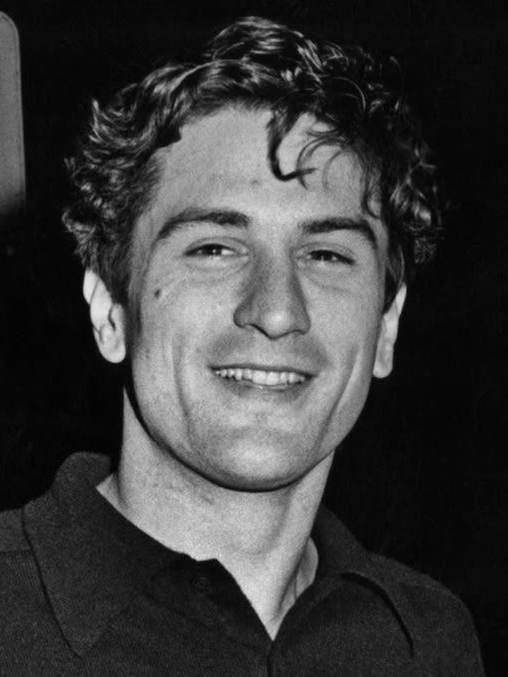 Robert De Niro, lo más joven, 1976, 33 años. Taxi Driver
