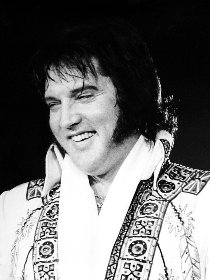 Elvis Presley en últimos años (1977)