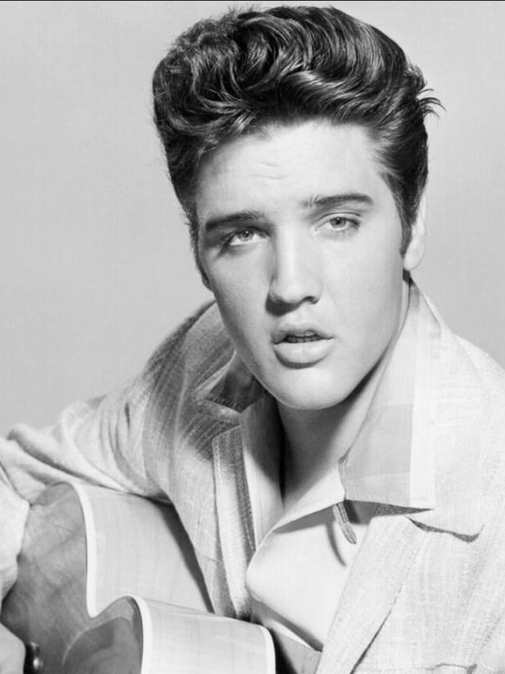 Elvis Presley, lo más joven, 1956, 21 años. Heartbreak Hotel