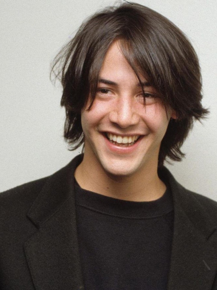 Keanu Reeves, lo más joven, 1989, 25 años. Bill & Ted
