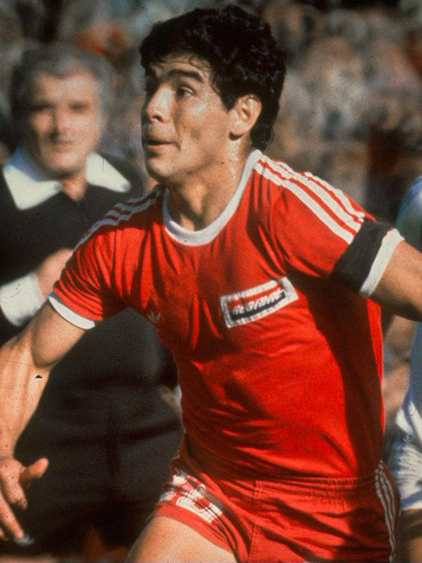 Diego Maradona, lo más joven, 1978, 18 años. Argentinos Juniors