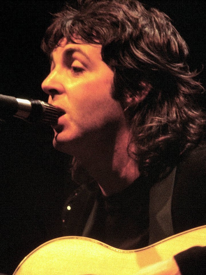 Paul McCartney, adultez, 1976, 34 años. Wings
