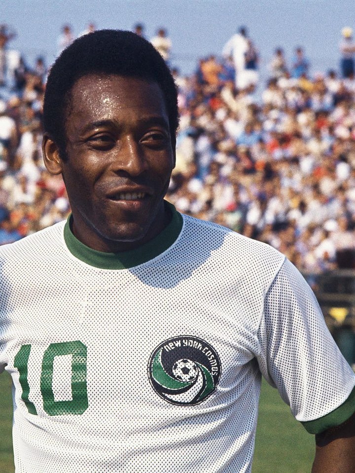 Pelé, adultez, 1977, 36 años. New York Cosmos