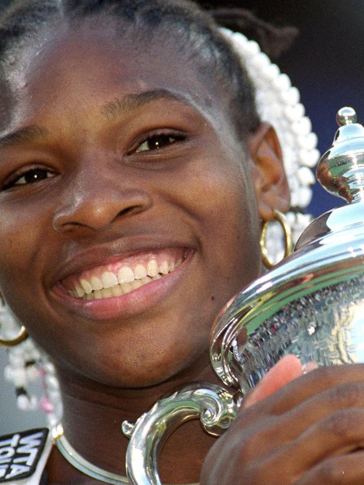 Serena Williams, lo más joven, 1999, 18 años. US Open