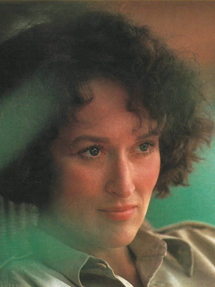 Meryl Streep, adultez, 1985, 36 años. Out of Africa