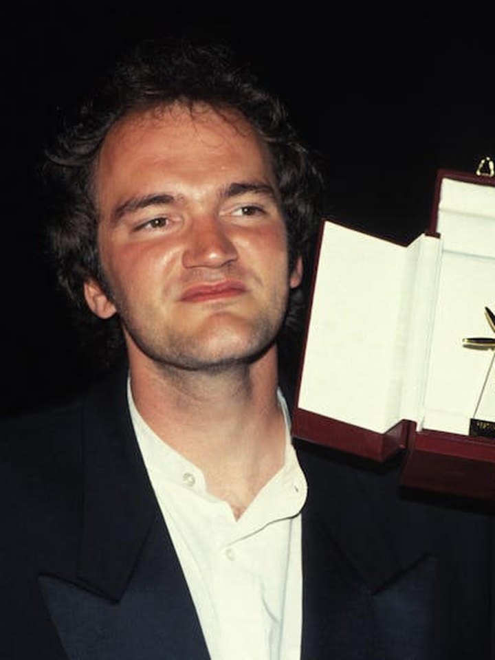 Quentin Tarantino, lo más joven, 1994, 31 años. Pulp Fiction
