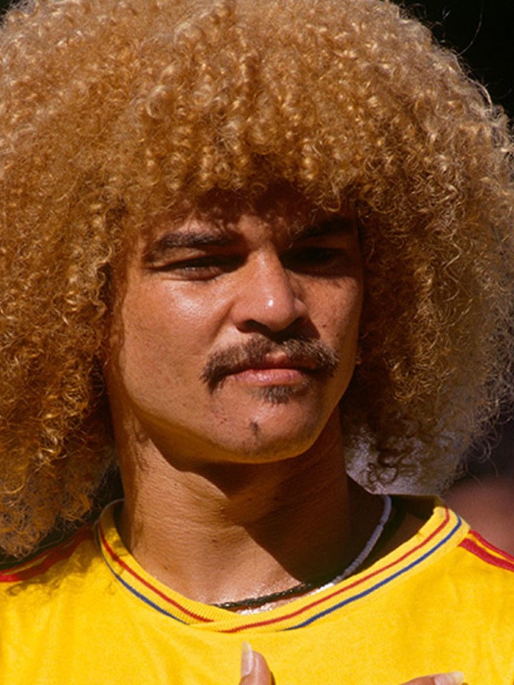 Carlos Valderrama, adultez, 1994, 33 años. Mundial de Estados Unidos