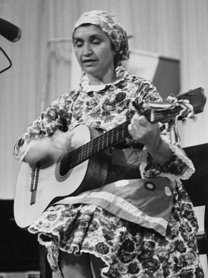 Violeta Parra en últimos años (1966)
